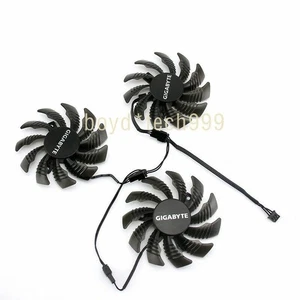 GPU Cooling Fan For Gigabyte PLD08010S12H GV-N970G1 GTX 970 GTX970 GV-N970WF3 - Picture 1 of 6