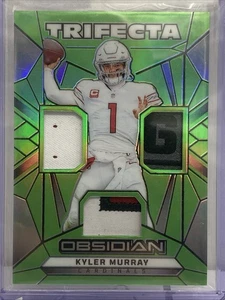 Parche Panini Obsidian Kyler Murray Trifecta 2024 5/5 #TS-KMY refractor - Imagen 1 de 2
