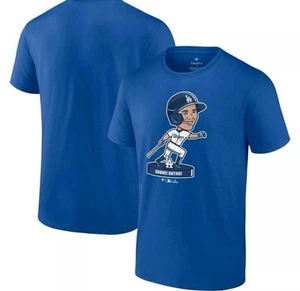 NWT Men's Fanatics Shohei Ohtani Royal Los Angeles Dodgers Bobblehead T-Shirt M - Picture 1 of 3