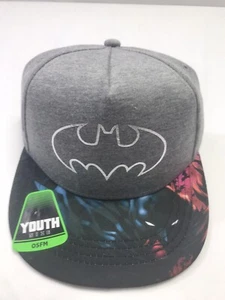 Batman Youth Kids Hat One Sz Adjustable Officially Licensed Snapback - Picture 1 of 5