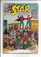 ALL STAR COMICS #54 ==> FA GOLDEN AGE WONDER WOMAN FLASH GREEN LANTERN 1950