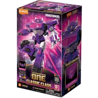 Transformers Classic Class 18 Shockwave Blokees Model Kit Action Figure U.S. Vsn - Image 1 of 4