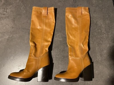 Botas Premiata mujer nuevas. Camello.  Talla 37. Foto 1 de 4