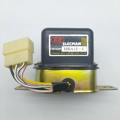 F.D ELECMAN HBA12-2 MADE IN JAPAN Voltage Regulator 12V FOR DATSUN 620 - Image 1 of 4