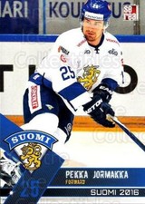2016-17 Finnish National Team Sereal #B13 Pekka Jormakka
