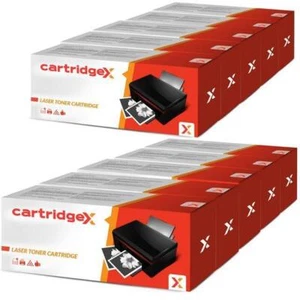 10 x High Capacity Black Toner Cartridge for Oki B401 B401d B401dn MB441 MB441dn - Picture 1 of 1