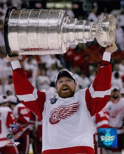Kris Draper Detroit Red Wings unsigniert NHL lizenziert glänzend 8x10 Foto B - Bild 1 von 1