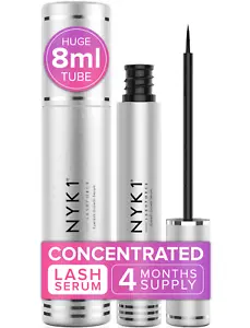 NYK1 Lash Growth Serum (XL - 8ml) LashForce Eyelash Serum For Longer Lashes - Picture 1 of 8
