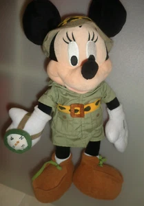 DISNEY STORE TOPOLINO Explorer Cappello Cacciatore 15" Peluche Giocattolo Morbido - Foto 1 di 6