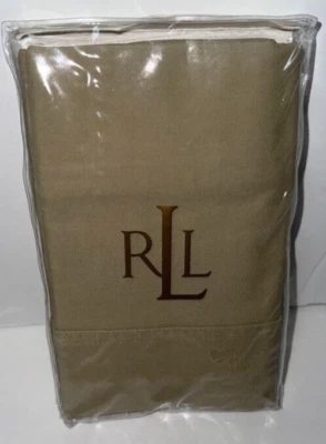 Ralph Lauren Almohada Sham BOATHOUSE CHINO Caqui Talla Estándar Nuevo en Paquete $110 Retirado Foto 1 de 4