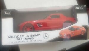 Mercedes Benz Sls Amg 1:24 Licensed Friction Car