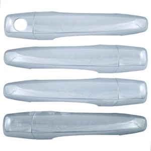 Set of 4 Chrome Door Handle Covers for 2004-2009 Cadillac SRX - Picture 1 of 2