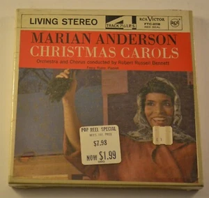SEALED OLD STOCK Reel to Reel Marian Anderson Christmas Carols FTC-2118  - Bild 1 von 2