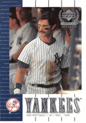2000 Upper Deck Yankees Legends Don Mattingly #6 NM/MT NEW YORK YANKEES - Image 1 of 2