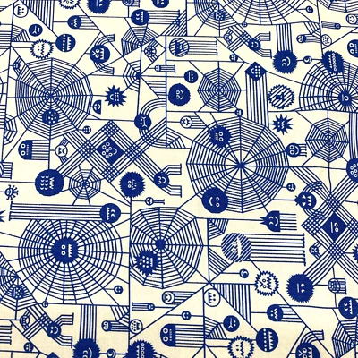 Across The Universe Web Attack Fabric by Cotton + Steel Rob Hodgson #11 - Image 1 of 4