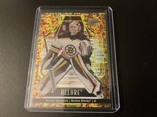 2022-23 Upper Deck Allure Jeremy Swayman Golf Glitter Bomb!! 128/199