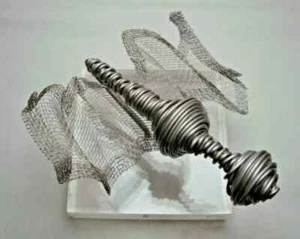 "Insect" modern art metal sculpture - Picture 1 of 9
