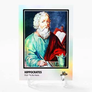 HIPPOCRATES First, Do No Harm Card 2023 GleeBeeCo Holo Figures #HPFR - Picture 1 of 2