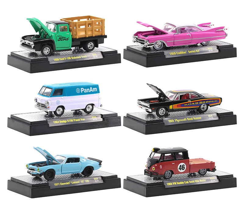  M2 1:64 Ford, Dodge, Chevy, VW, Cadillac, Plymouth Pick & choose 32500-69-P6  - Image 1 of 1