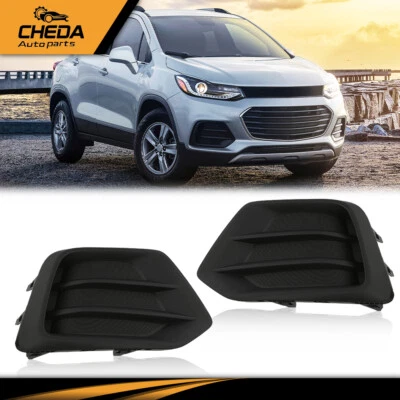 Cubiertas de luces antiniebla delanteras del lado del conductor y del pasajero aptas para Chevy Trax 2017-2022 par Foto 1 de 4