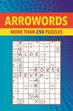 Arrowords Arrow Word Puzzle Book, More than 250 puzzles NEW  Paperback