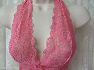 FREDERICK OF HOLLYWOOD Cami Lounge Wear Intimate Apparal NEW Small Pinks - Imagen 1 de 4