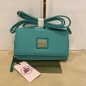 Juicy Couture Small Crossbody Purse in Green BRAND NEW with TAGS - Picture 1 of 8