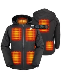 ARRIS Heated Jacket for Women Electric Heat Coats with Battery Pack Waterproof - Picture 1 of 6