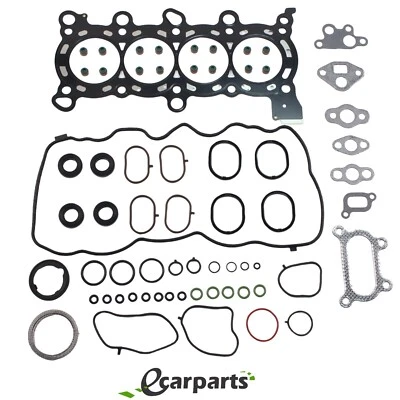 Juego de juntas de culata para 06-11 Honda Civic EX DX GX LX HR-V 1,8 L SOHC N/A R18A1 R18Z1 Foto 1 de 4