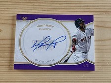 2020 Topps Definitive Collection Legendary Autograph David Ortiz #5/5 Red Sox 