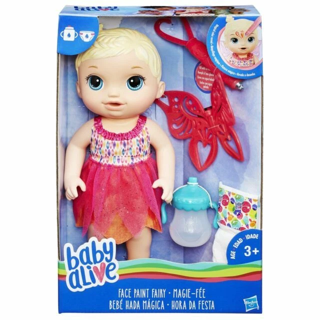 Baby Alive B9723 Face Paint Fairy - Blonde
