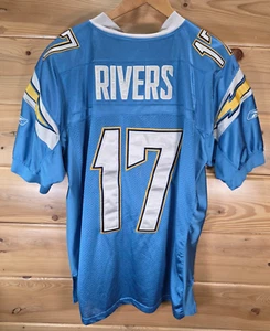 San Diego Chargers Phillip Rivers Football Jersey Men Size 50 50th Anniversary - Picture 1 of 15