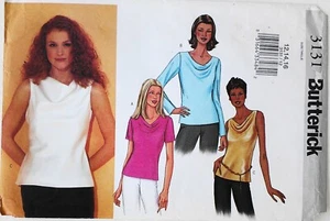Butterick 3131 Misses Blouse Tops Sewing Pattern Sz 12-14-16 - Picture 1 of 1