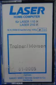 VTECH/SANYO LASER-200 & VZ-200 -- TRAINER/MORSER (SANYO 81-0005) - Picture 1 of 2