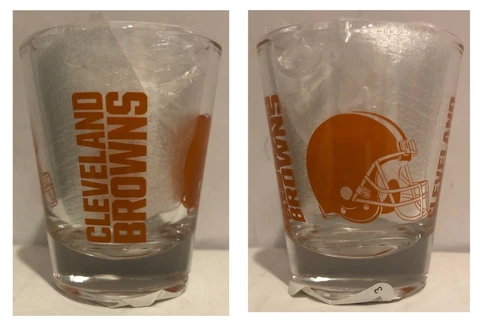 Cleveland Browns Boelter NFL Gameday 2oz Shot Glass(1) FREE SHIP Cover