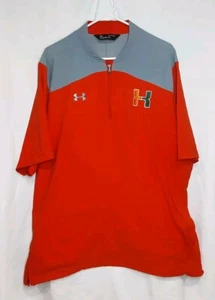 Univ. of Miami Hurricanes Baseball Warm Up Jacket Under Armour Men's XL - D7 - Picture 1 of 6