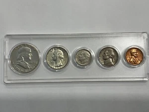 5 KURSMÜNZENSATZ GEBURTSJAHR 1963 - 90% SILBERMÜNZEN (3) ENTHALTEN - UMLAUFSATZ - Bild 1 von 2