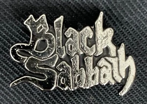 BLACK SABBATH Metal Pin Badge rockers hard rock heavy - Imagen 1 de 2