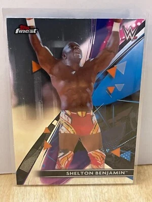 2021 Topps Finest - WWE Wrestling Card - Shelton Benjamin (37) RAW - Image 1 of 2