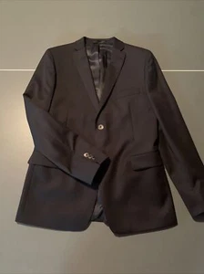 hart schaffner marx Suit Jacket Blazer 20R Navy Blue Kids Youth Boys Used Sports - Picture 1 of 8