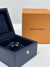 Louis Vuitton Ring Size 54 In White Gold Buttitburg Diamond Set - Box
