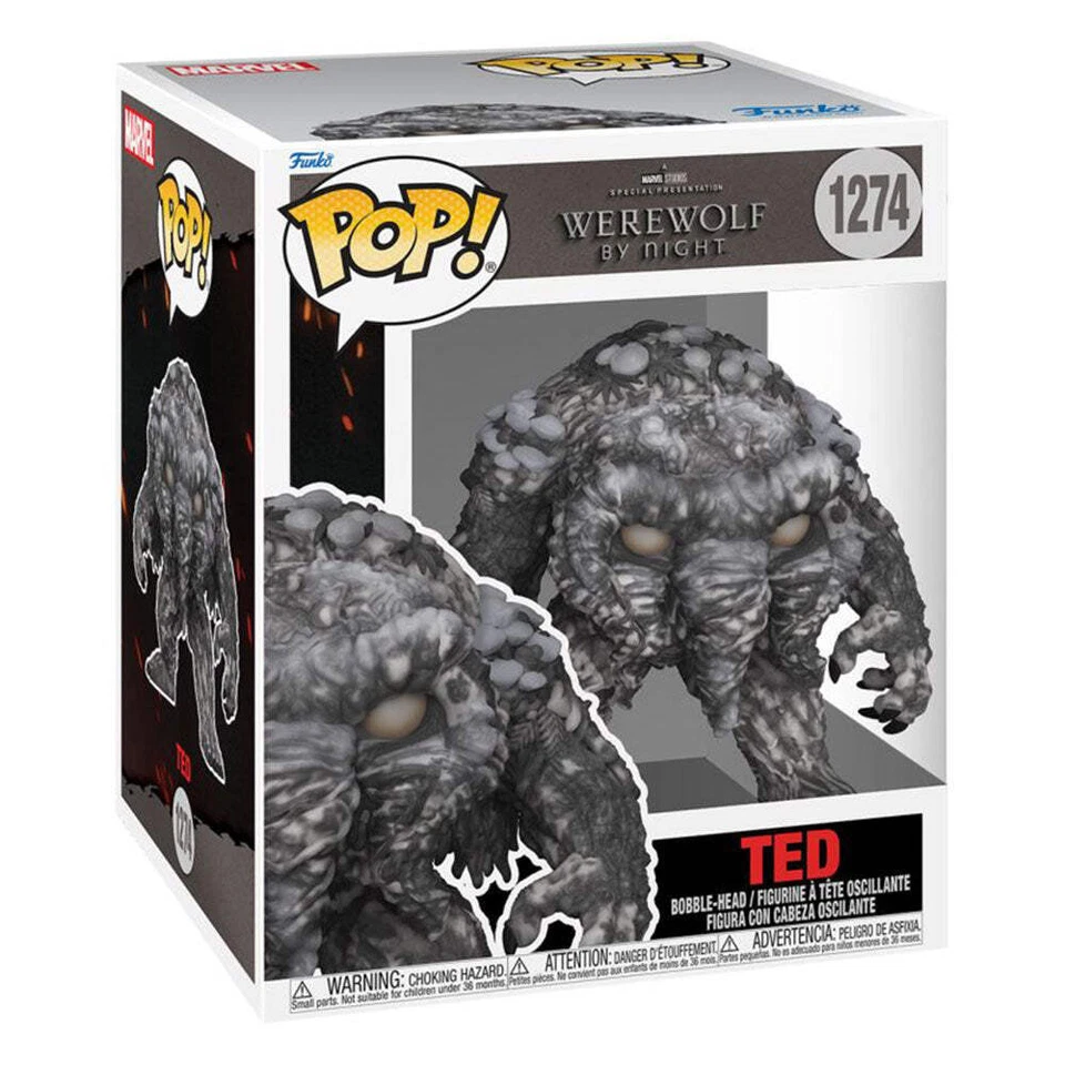 Ted 1274 Werewolf By Night Marvel Funko Pop Vinyl
