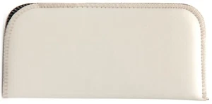 NUEVO Suave Anteojos Gafas Estuche Cáscara de huevo Blanco 160x80mm con Paño de Limpieza - Imagen 1 de 4