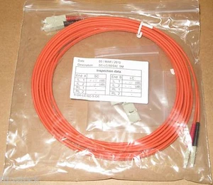 Cable de conexión 5 x 5M de canal de fibra SC-LC 50/125 SC-LC/50/DX/5M dúplex FC - Imagen 1 de 1