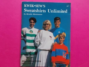 Kwik-Sew's Sweatshirts Unlimited by Kerstin Martensson - Kwik Sew Patterns Inc. - Picture 1 of 8