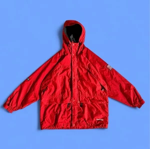 Timberland Performance waterproof light weight Coat red true size fits XXXL - Picture 1 of 18