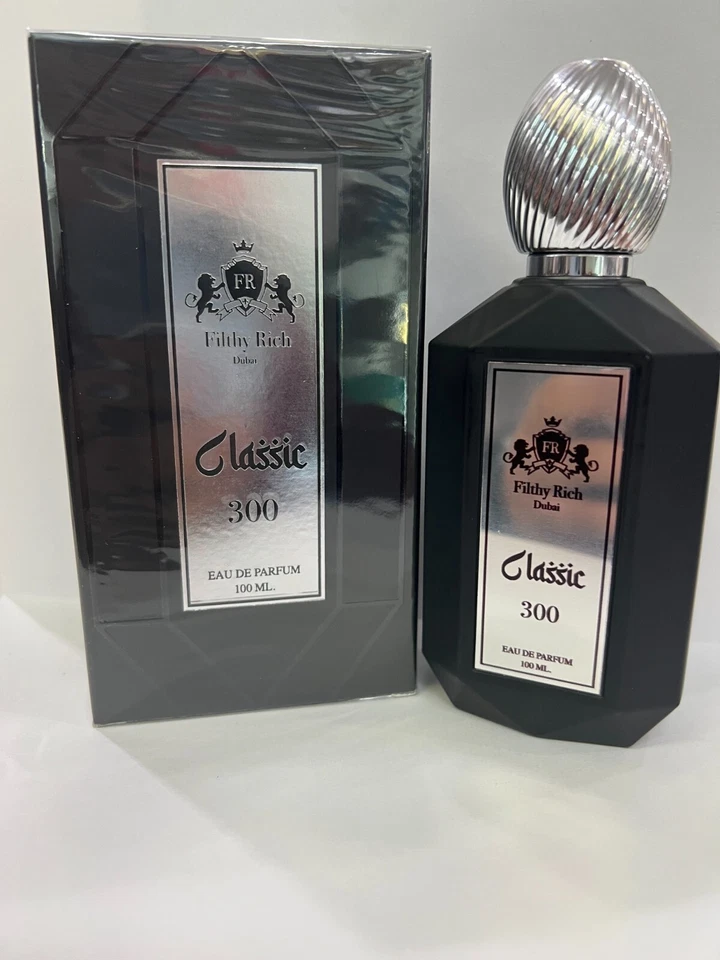 Filthy Rich Dubai Classic 300 EDP para homens. Novo em folha lacrado de fábrica na caixa. - Imagem 1 de 1