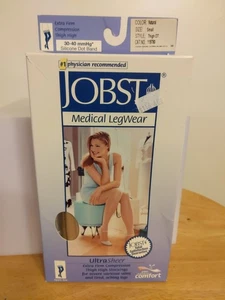 JOBST Banda de Encaje Ultrasheer Hasta el Muslo Color Natural Pequeña - Imagen 1 de 4