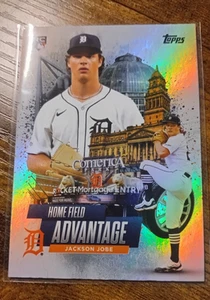 2025 Topps Series 2 Home Field Advantage Jackson Jobe RC HA-28 SSP - Bild 1 von 3