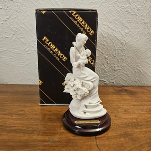 Giuseppe Armani Maternity With Flowers 5.5" Figurine Florence Italy Mother Child - Picture 1 of 9